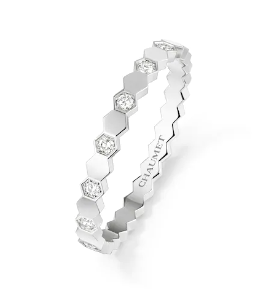 비 마이 러브 링 2.5mm 하프 파베